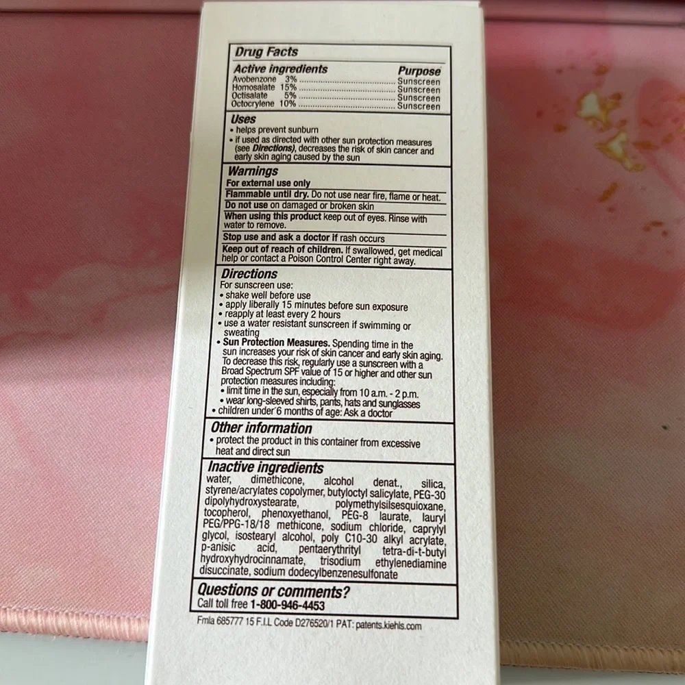NEW Kiehls Super Fluid Daily UV Defense Sunscreen 50+